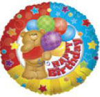 Birthday Bear balloon